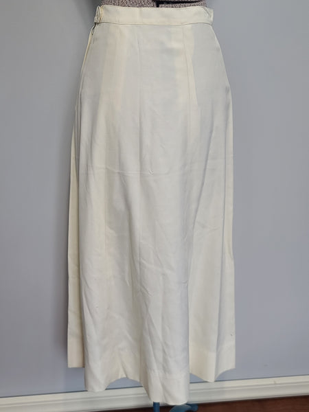 US Navy WAVES White Uniform Jacket & Skirt <br> (B-36" W-24" H-34")