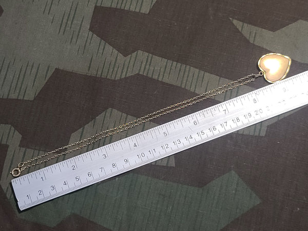 Iron Cross Heart Necklace