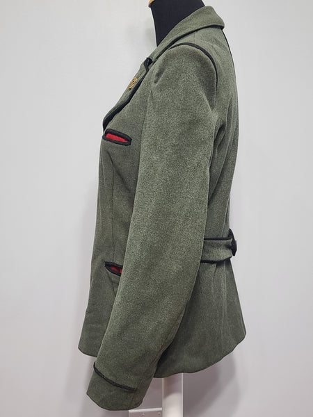 Men's Trachten Jacket Made from Uniform Materials