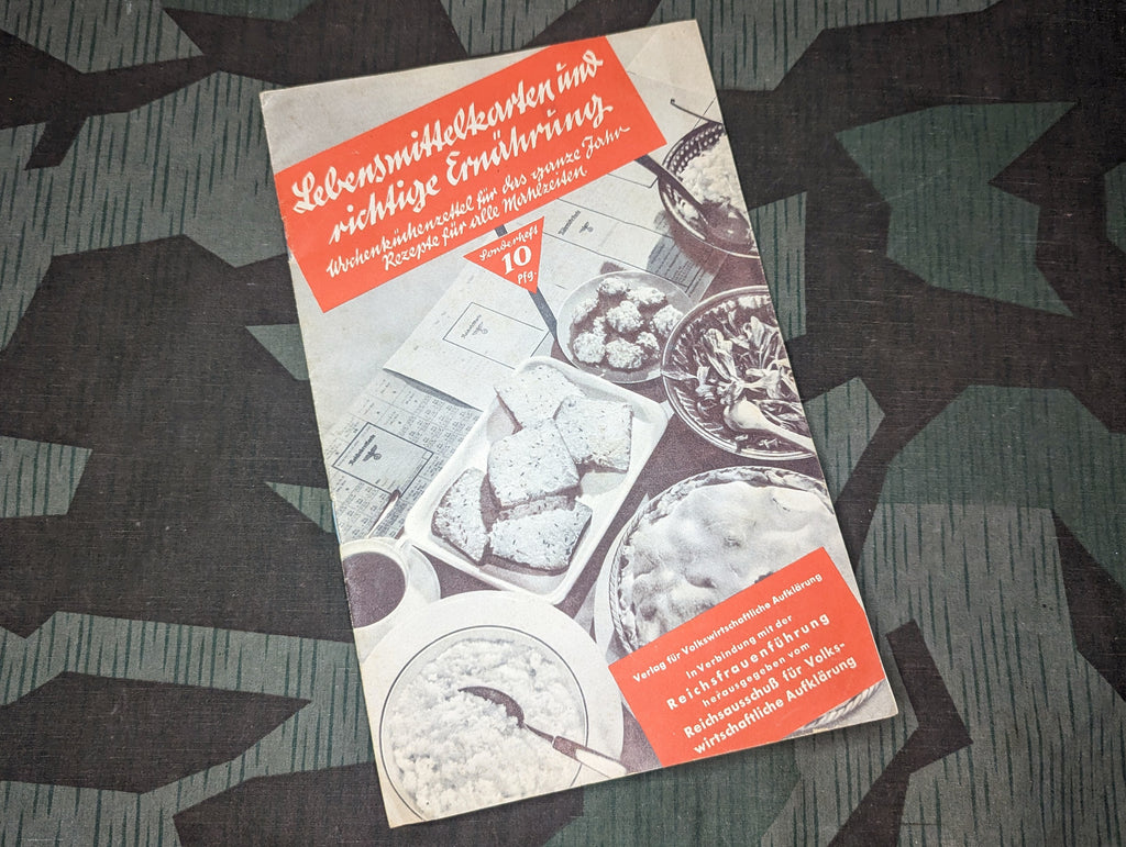 Rations Cards and Proper Nutrition Recipe Book