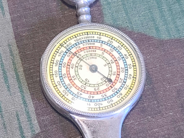 Original German Map Reader Kurvenmesser in Box