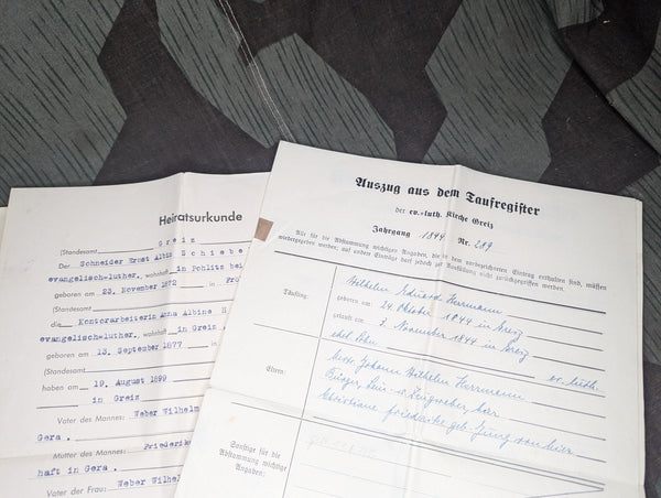 Lot of German Paperwork