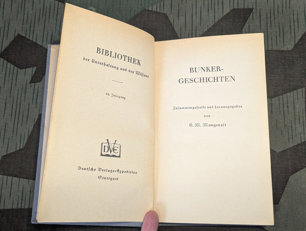 1940 Book Bunker Stories