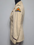 Army Nurse Beige Jacket (as-is) <br> (34" Bust)