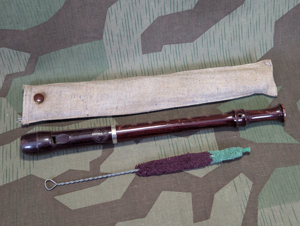 German Bakelite and Wood Recorder Johannes Adler