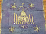 Taj Mahal India CBI Souvenir Fabric Set
