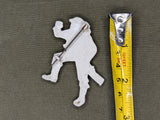 Nicely Detailed Celluloid Soldier Pin
