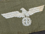 Original Embroidered Wehrmacht Eagle Late War