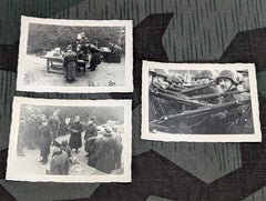 Lot of 3 Original Photos Shooting Practice