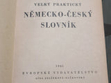 1941 Czech - German Dictionary