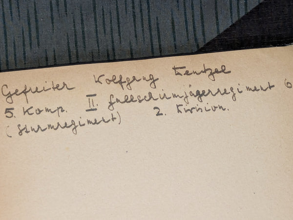 Ganze Männer Fallschirmjager Book FJR6 Sturmregiment
