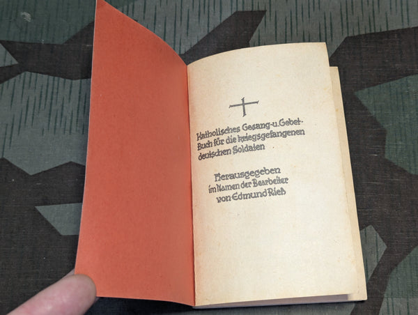 Gott Mit Uns German POW Catholic Prayer Book