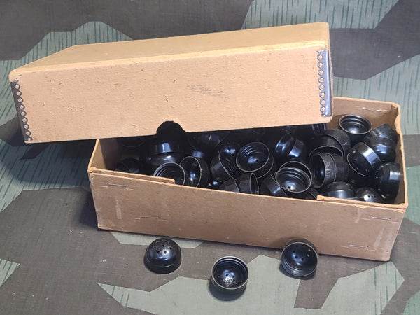 Box of Bakelite Salt and Pepper Shaker Caps