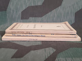 Lot of 3 Feldpost Books