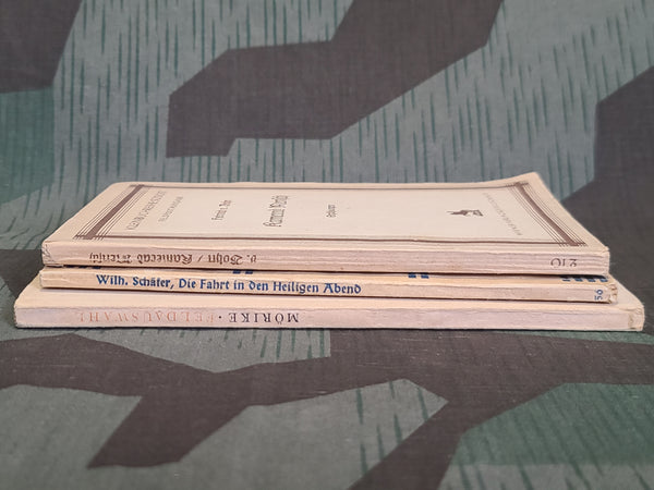 Lot of 3 Feldpost Books
