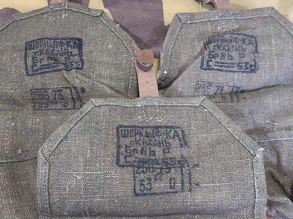 Soviet 3 Cell Grenade Pouch