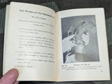 Soldier's Gas Warfare Booklet and Leaflet