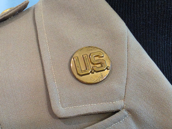 WAC Khaki Jacket Enlisted with Insignia <br> (37" Bust)