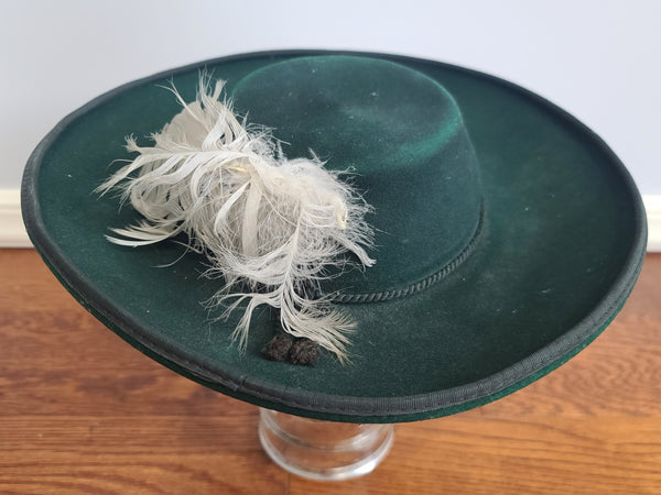 German Green Traditional Hat Regensburg