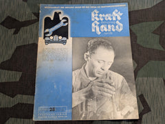 Kraftfahrzeug Handwerk Heft 28 13 July 1940 Krafthand