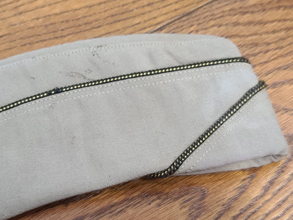 WAC Khaki Officer Garrison Cap (Size 23)