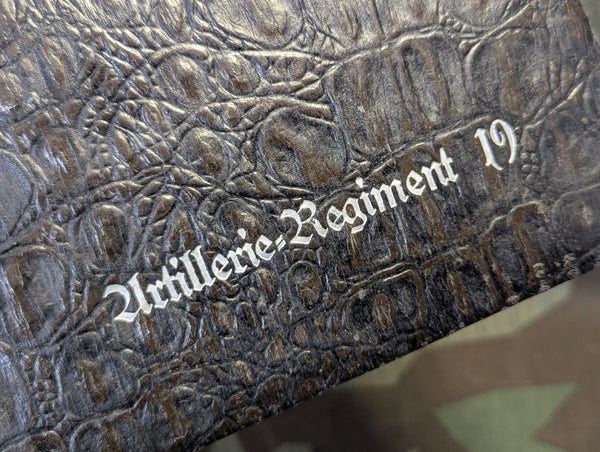 Unused Artillerie Regiment 19 Scrap Book Album