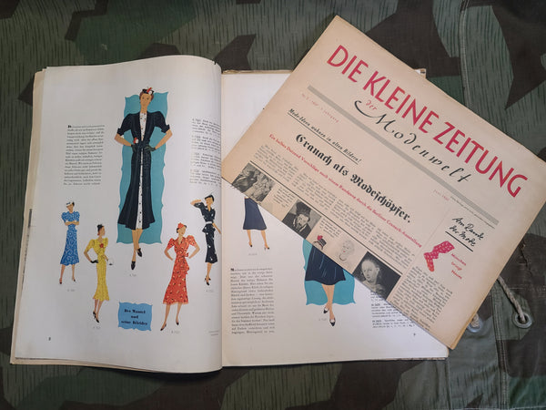 Neue Modern Welt June 1937 Fashion Magazine with Patterns