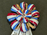 French Cockade Silson Fur Clip