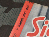 August 1943 Signal Magazine in French No1