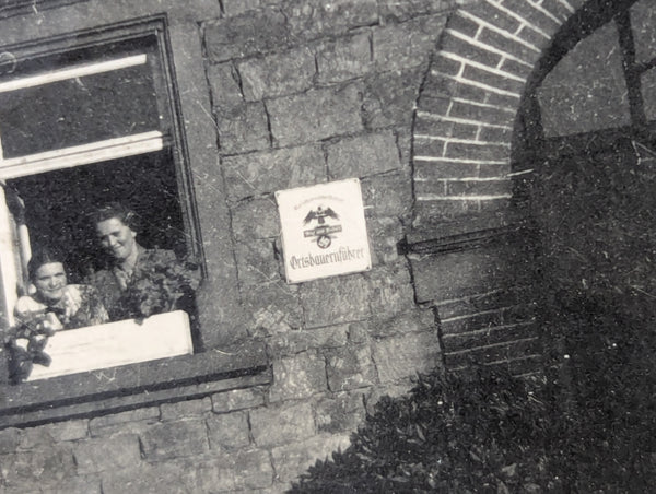 Original Picture Blut und Boden Enamel Sign