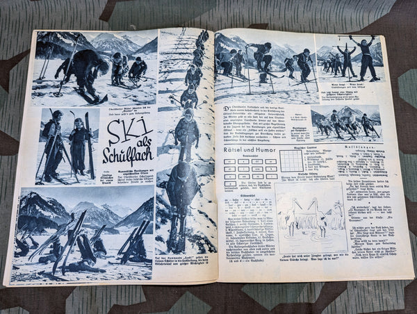 Was Ihr Wollt Magazine Heft 4 1937 With Dress Pattern (Lotta Svärd)