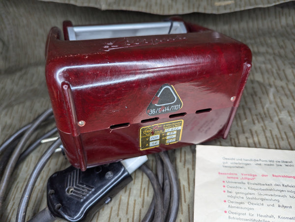 East German Bakelite Tanning Light