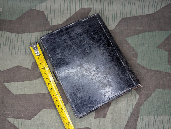 German Leather Notepad NCO Spieß?