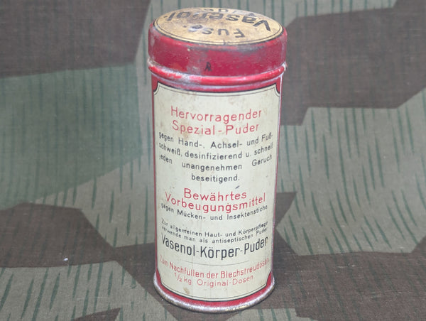 Original Fuss-Puder Vasenol Container Half Full!