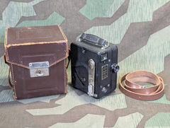Zeiss Ikon Kinamo 16mm Film Camera 1930's Tessar Lens
