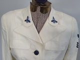 US Navy WAVES White Uniform Jacket & Skirt <br> (B-36" W-24" H-34")