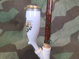 Grouse Hunting Motif Traditional German Pipe