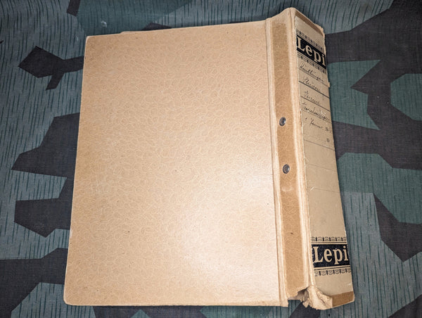Pre War Lepi 2 Ring Binder 1936