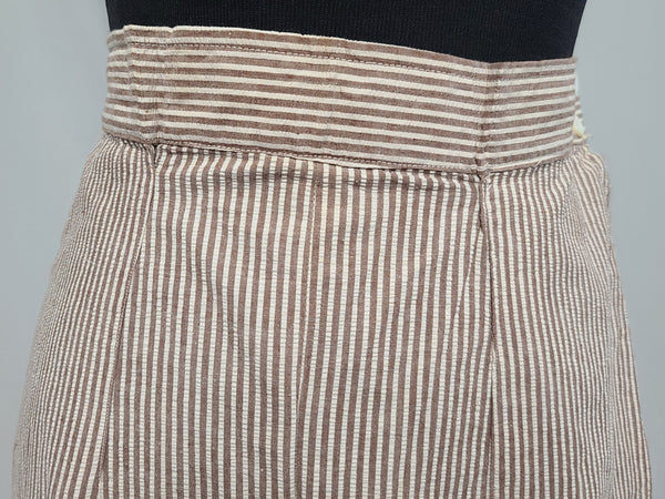 Army Nurse Seersucker Jacket and Trousers <br> (B-42" W-32" H-42")