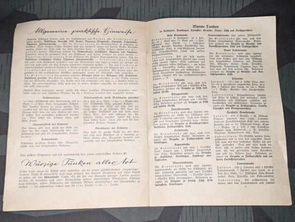 Herbal Tea Recipe Book Deutsches Frauenwerk
