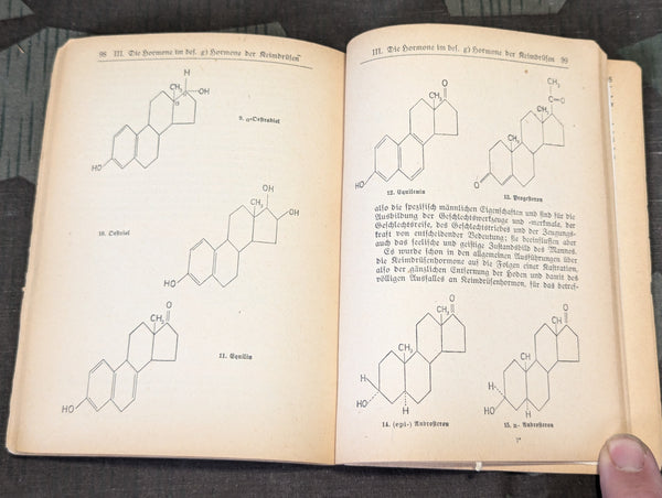 1944 Book on Hormones Effect on The Human Body