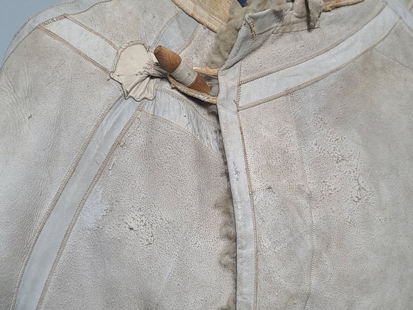 German Winter Lamb Coat G.I. Used