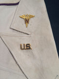 Army Nurse Beige Jacket (as-is) <br> (34" Bust)