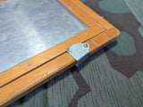 Period German Map Board Missing Plastic Cover