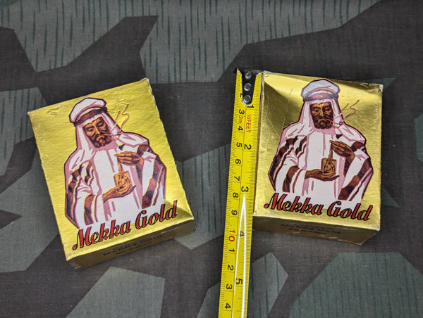 Mekka Gold Paper Tobacco Sales Box