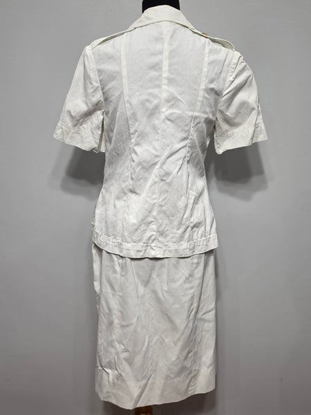 USMCWR Women's Marine Corps White Summer Jacket <br> (37" Bust)