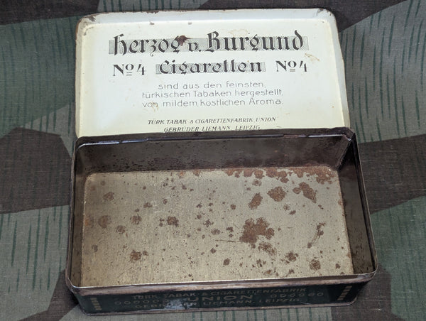 Herzog v. Burgund Large Cigarette Tin