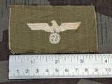Original Embroidered Wehrmacht Eagle Late War