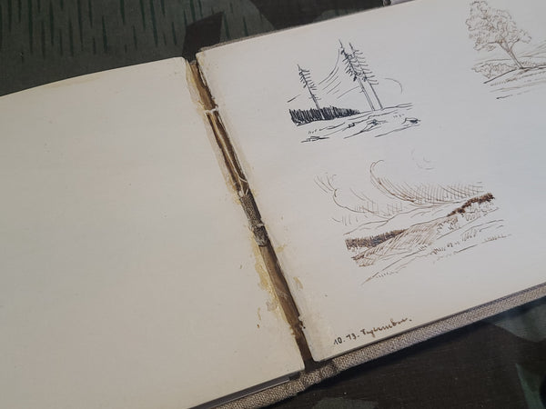 Skizzenbuch 1933 Sketch Book Franz Illner