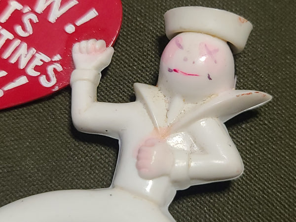Valentine's Day Sailor Pin